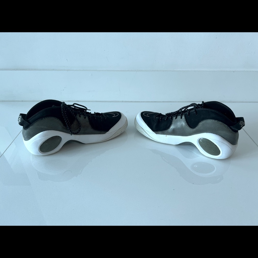 Nike Air Zoom Flight 95 Black Metallic Silver Size 14